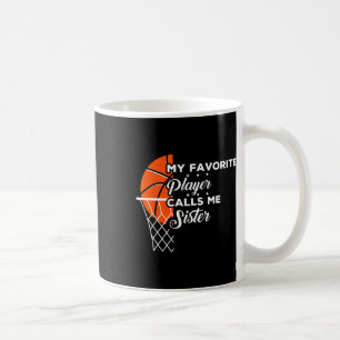 Mug Amusez Mon Joueur Bysketbyll Favori M'Appelle Soeu