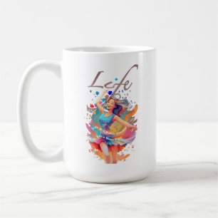 Mug Amusons-nous, la vie est des montagnes russes