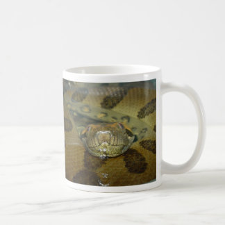 Mug Anaconda vert, imbibant en mon café, grand serpent