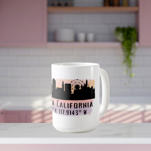 Mug Anaheim Skyline Latitude et Longitude