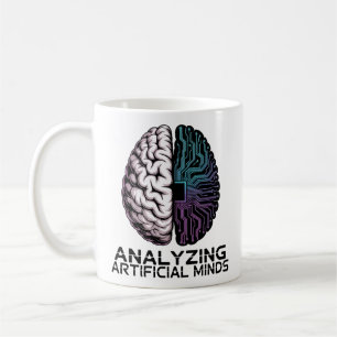 Mug Analyse des esprits artificiels Cerveau et circuit