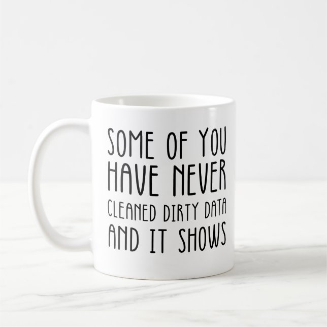 Mug Analyste de données et scientifique de données Drô (Gauche)