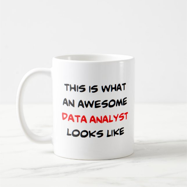 Mug analyste de données, génial (Gauche)