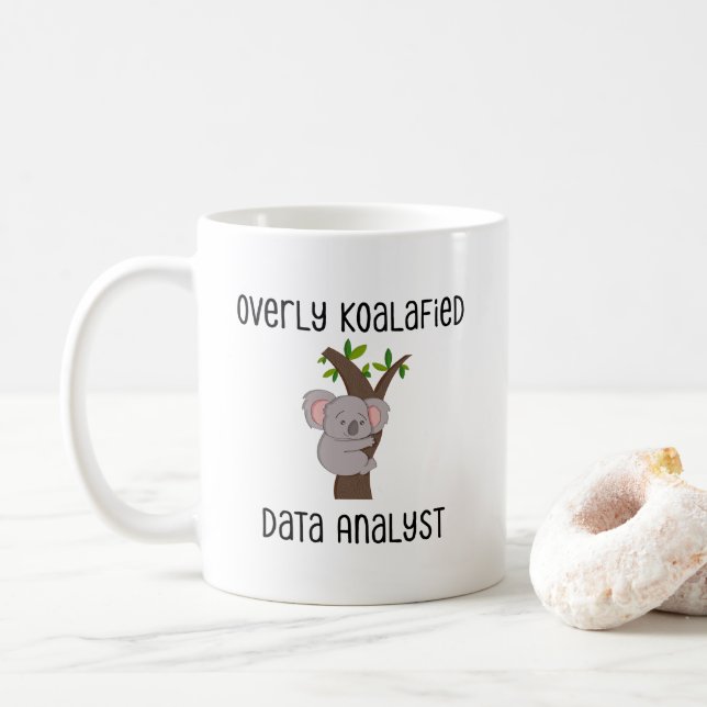 Mug Analyste de données Ingénieur Scientifique Informa (Avec donut)