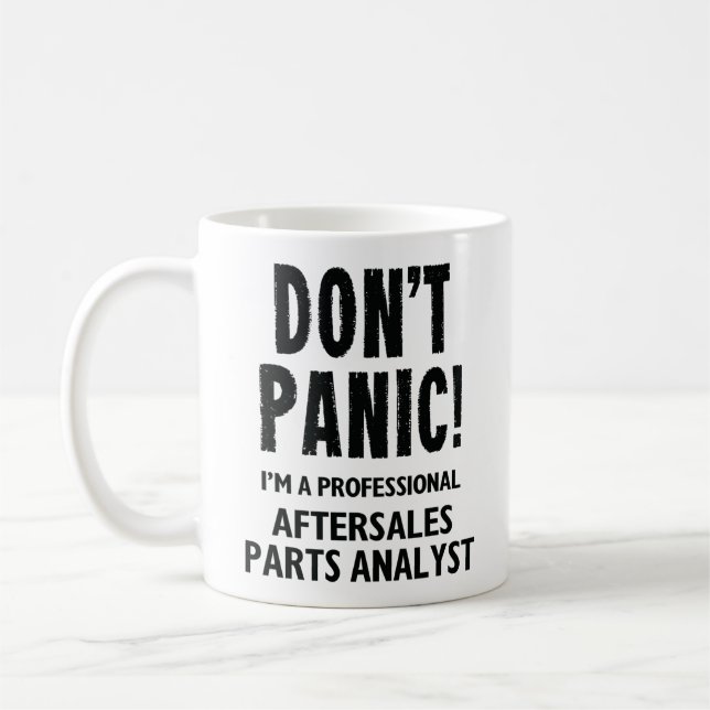 Mug Analyste de pièces après-vente (Gauche)