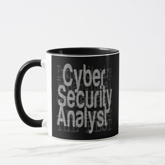 Mug Analyste de sécurité informatique Extraordinaire (Gauche)