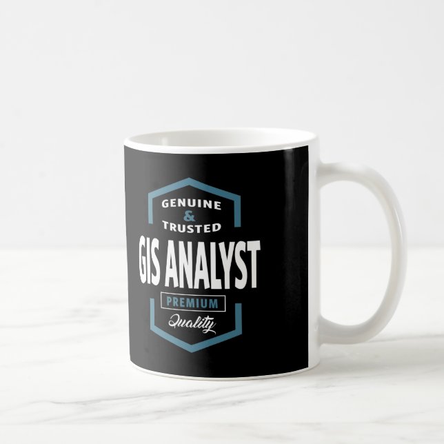 Mug Analyste De SIG | Idées cadeaux (Droite)