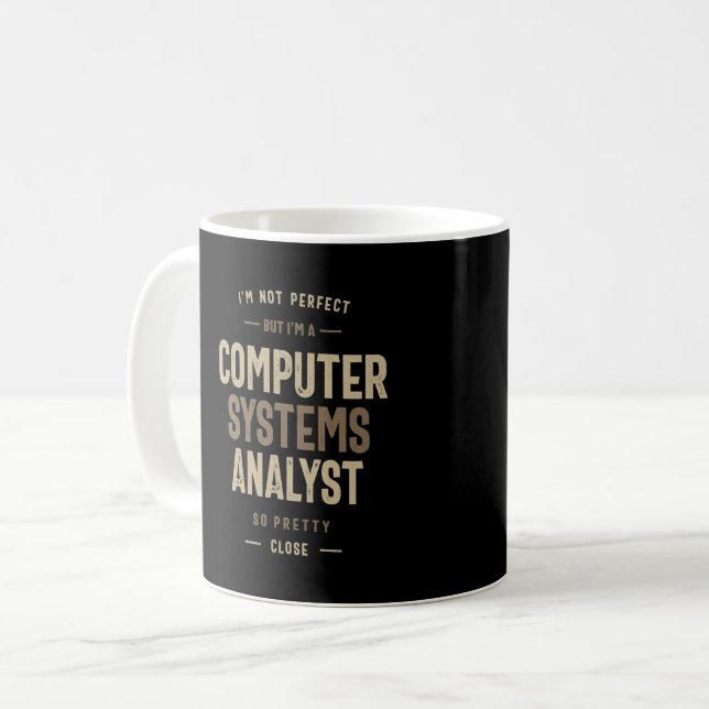 Mug Analyste des systèmes informatiques (Devant gauche)