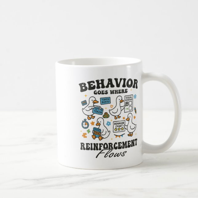 Mug Analyste du comportement Silly Goose Rbt Aby Théra (Droite)