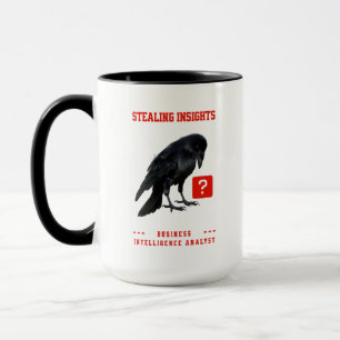 Mug Analyste en intelligence d'affaires Crow