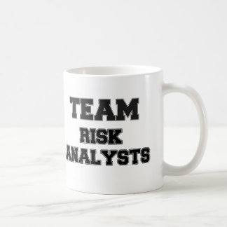 Mug Analystes de risque d'équipe