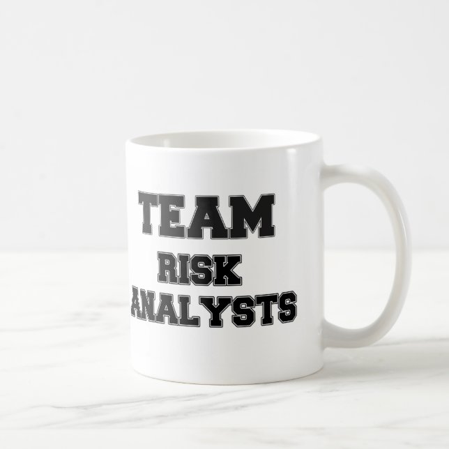 Mug Analystes de risque d'équipe (Droite)