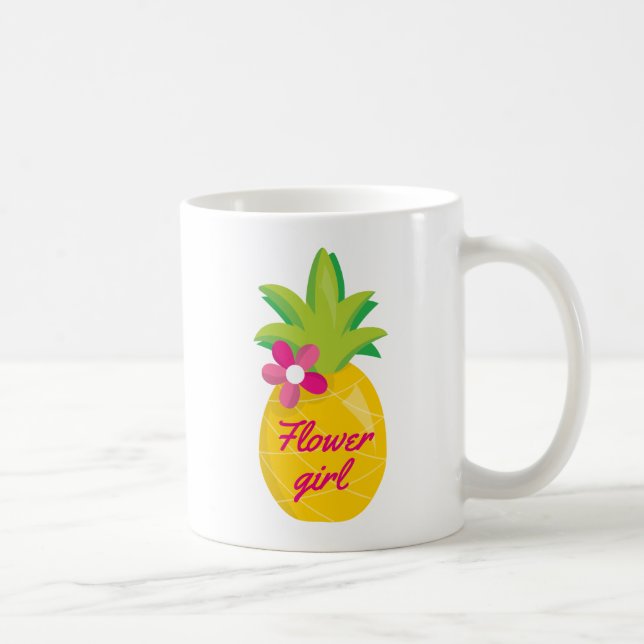 Mug Ananas Fleur (Droite)