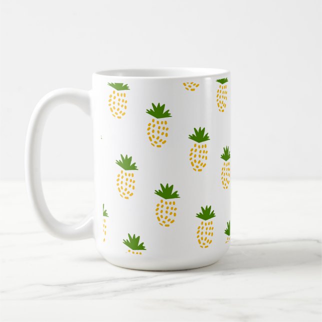Mug ananas motif de fruits (Gauche)