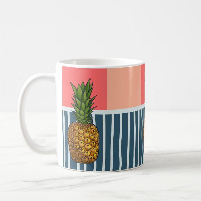 Mug 'Ananas solitaire' | bizarre (Gauche)
