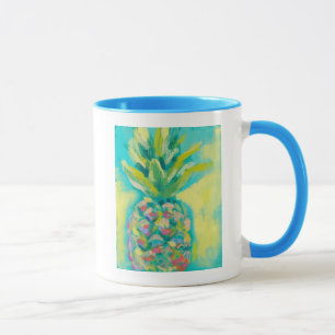 Mug Ananas tropical coloré