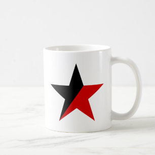 Mug Anarchisme noir et rouge d'Anarcho-Syndicalisme