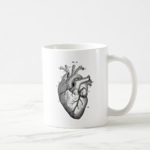 Mug Anatomie cardiaque vintage   Personnalisable