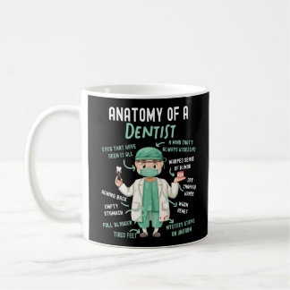 Mug Anatomie Dentaire Dentiste D'Un Dentiste Un Esprit