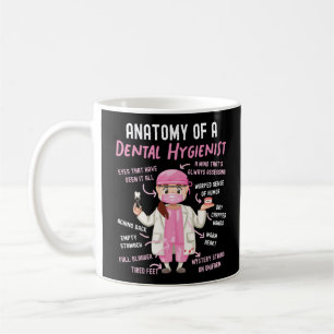 Mug Anatomie Dentaire Hygiéniste Dentaire D'Un Dentai
