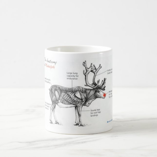 Mug Anatomie des illustrations pleines d'esprit de (Centre)