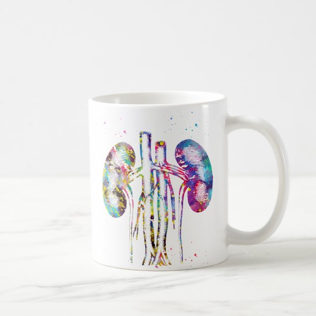 Mug Anatomie des reins (Droite)