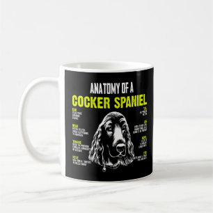 Mug Anatomie D'Un Cocker Fonction Spanielle De Chiens 