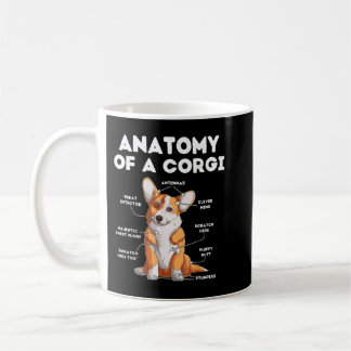 Mug Anatomie d'un Corgi