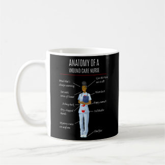 Mug Anatomie D'Une Infirmière Noire D'Une Infirmière E
