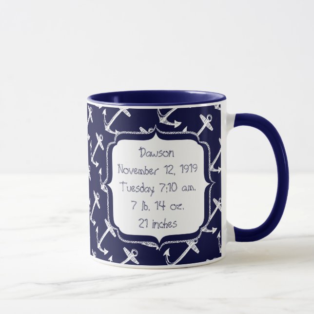 Mug Anchor Pattern (Droite)