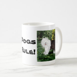 Mug Ancien chien de chien de berger anglais règle pers
