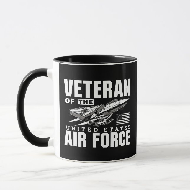 Mug Ancien combattant de l'armée de l'air des États-Un (Gauche)