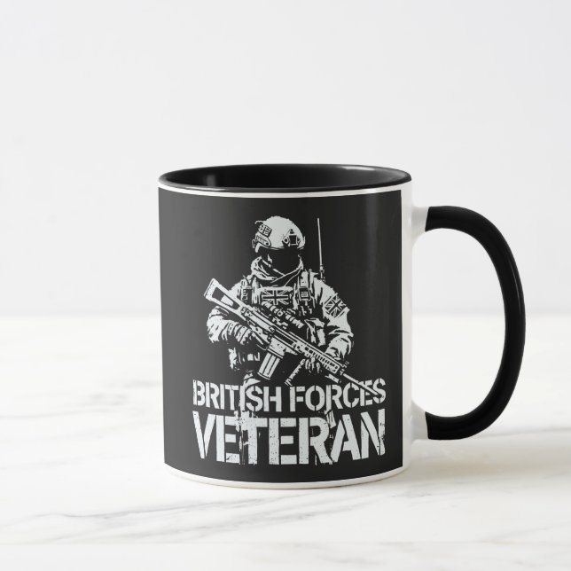 Mug Ancien combattant des forces britanniques (Droite)