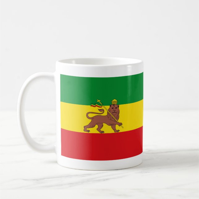 Mug Ancien drapeau éthiopien (Gauche)