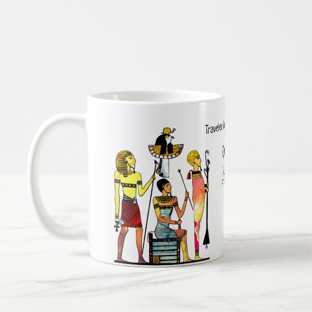 Mug Ancien Égypte Pharaons Lavish Ormamentation (Gauche)