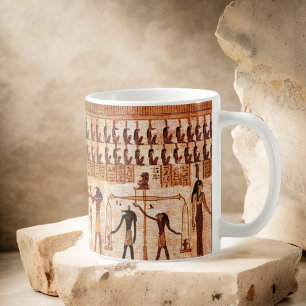Mug Ancien Égyptien Mort Tribunal de Mort Maat Godess