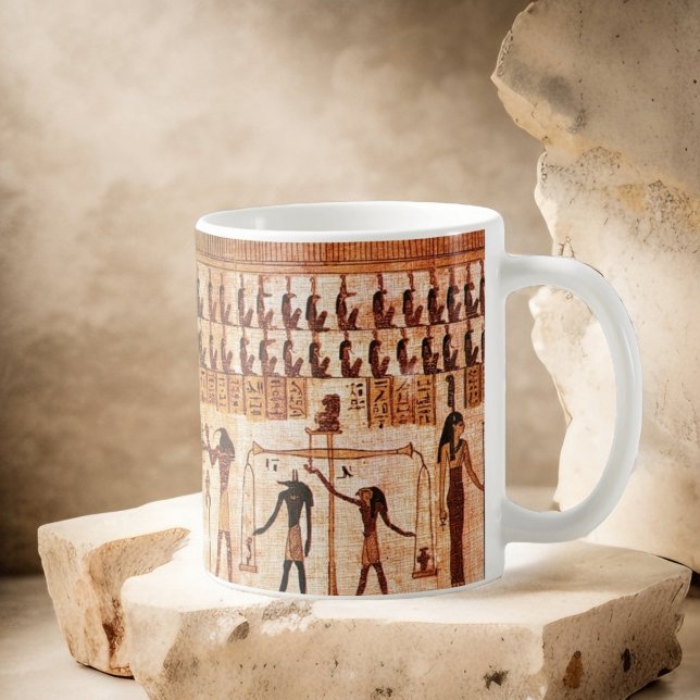 Mug Ancien Égyptien Mort Tribunal de Mort Maat Godess (Créateur téléchargé)