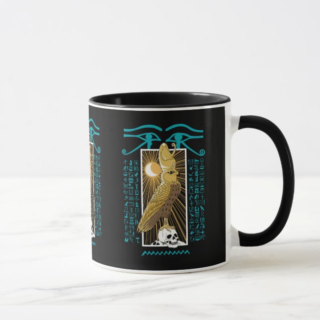 Mug Ancien Faucon d'Egypte Dieu Horus (Droite)