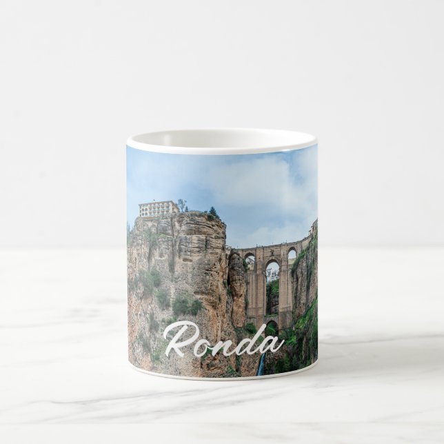 Mug Ancien pont historique à Ronda, Espagne (Centre)