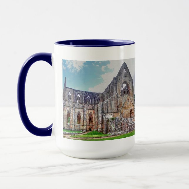 Mug Ancienne abbaye de Tintern, monastère cistercien,  (Gauche)