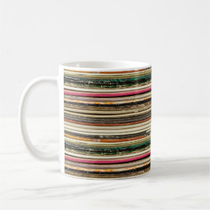 Mug Ancienne boîte de disques empilée en oreiller, vi