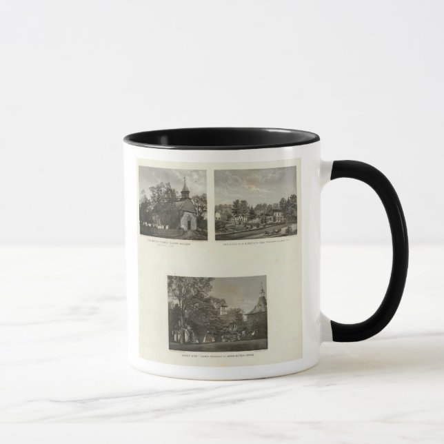 Mug Ancienne église hollandaise, résidences (Droite)