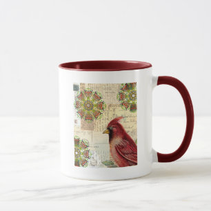 Mug Anciennes lettres et cartes postales collées avec