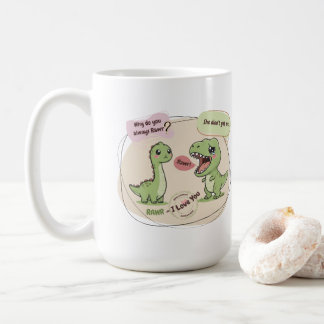 Mug Ancient love language. 🦖☕✨