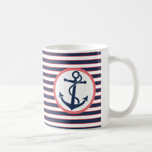 Mug Ancre avec des rayures