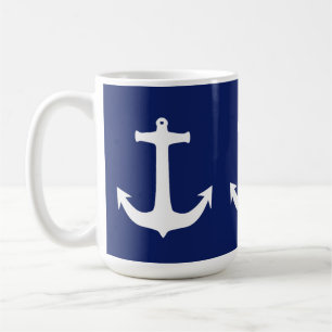 Mug Ancre Capitaine naviguer sur mer maritime
