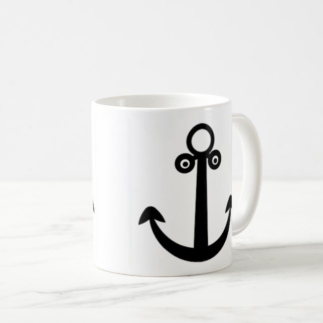 Mug Ancre classique de la boue (Devant droit)