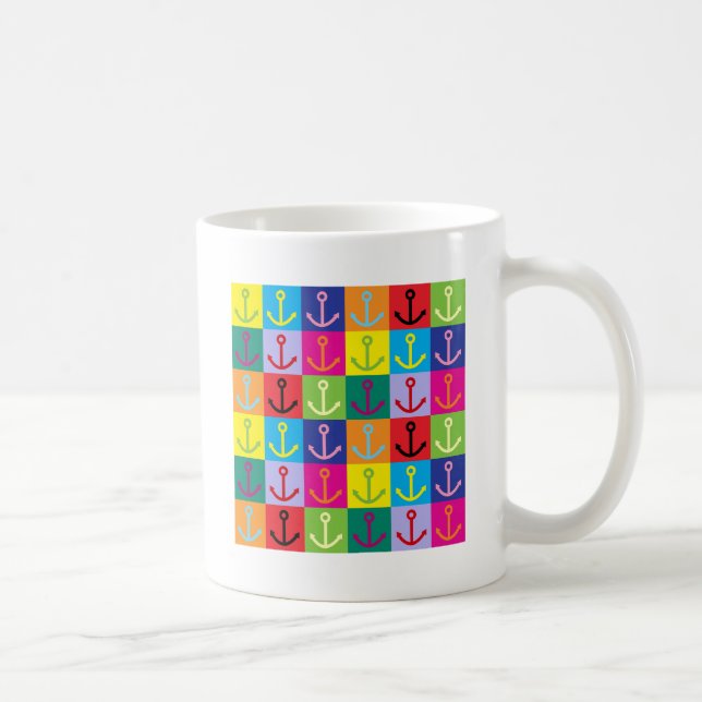 Mug Ancre d'art de bruit (Droite)