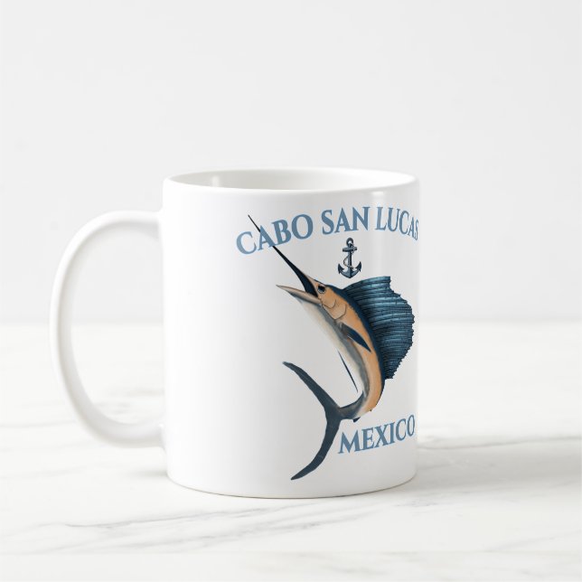 Mug Ancre nautique Cabo San Lucas (Gauche)