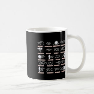 Mug Ancre nautique de la voile de corde nautique